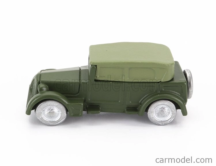 Officina-942 Fiat 1100 Militare Cabriolet Closed 1939 1:76 Vojenská Zelená