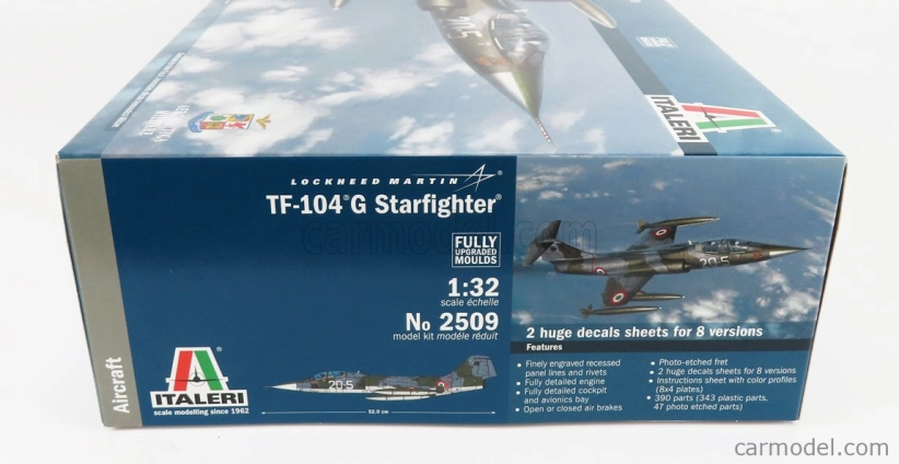Italeri Lockheed martin Tf-104g Starfighter Military Airplane 1954 1:32 /