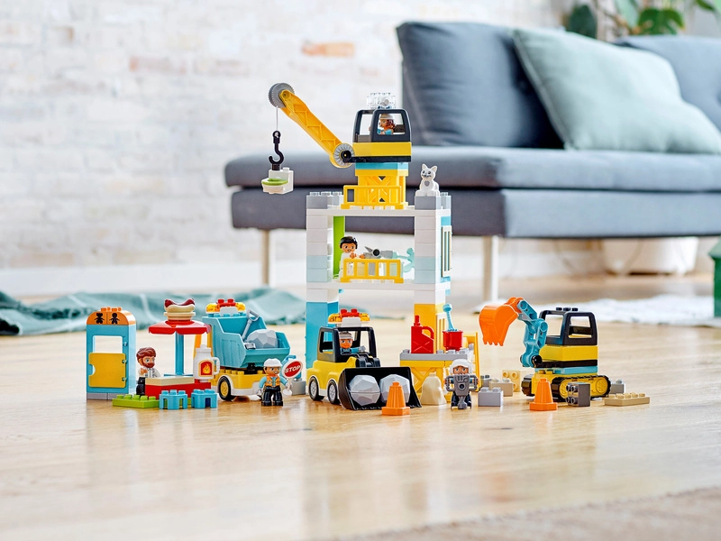 LEGO DUPLO – Stavba s vežovým žeriavom
