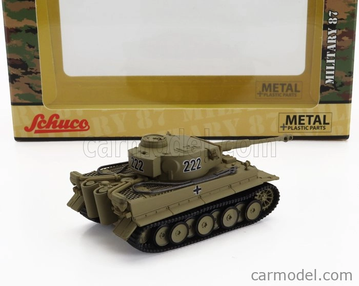 Schuco Tank Panzerkampfwagen Vi Tiger Ii Military 1943 1:87 Vojenský Písek