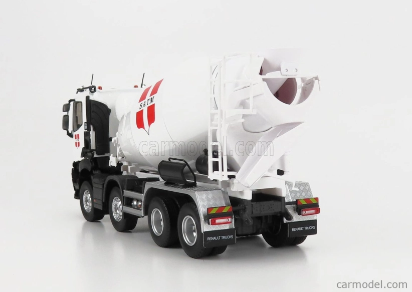 Eligor Renault C430 Satm Truck Cisterna Cement Mix Betoniera 2021 1:43 Biela červená