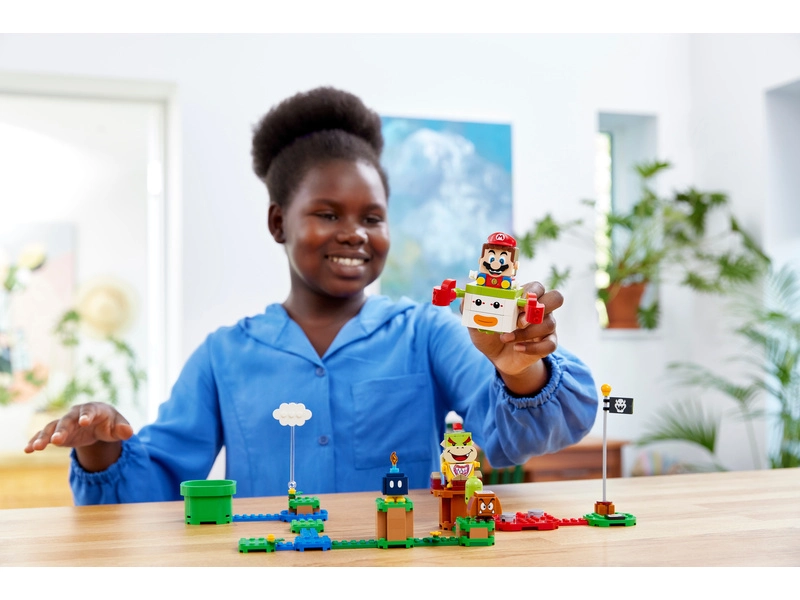 Rozširujúca sada LEGO Super Mario - Bowser Jr. a klaunské auto