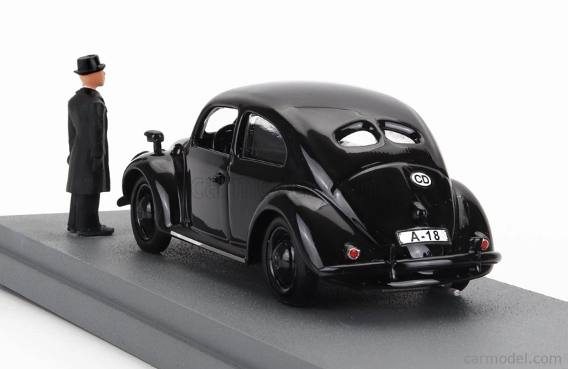 Rio-models Volkswagen Beetle Maggiolino 1939 - Osobný automobil generála Ošimu - Wwii 1:43 Black