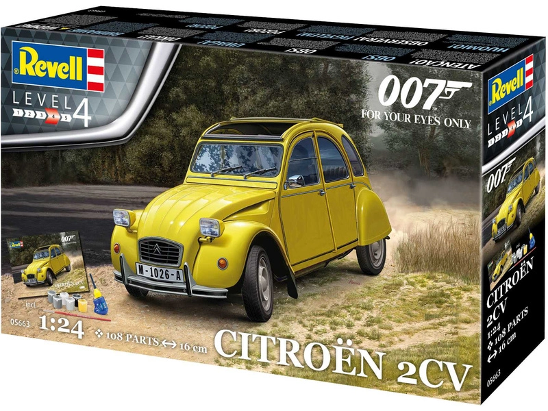 Revell Citroen 2 CV – Len pre tvoje oči (1:24) (darčeková súprava)