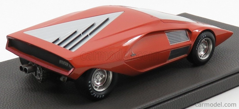 Topmarques Lancia Stratos Zero Concept 1970 1:12 Červenohnědá