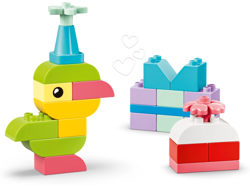 LEGO DUPLO - Barevný kreativní box s kostkami