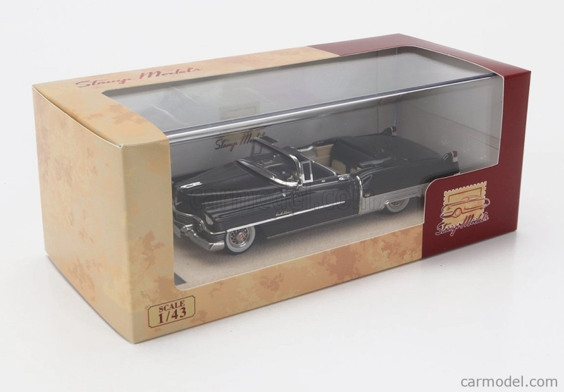 Stamp-models Cadillac Eldorado Convertible Open 1954 1:43 Black