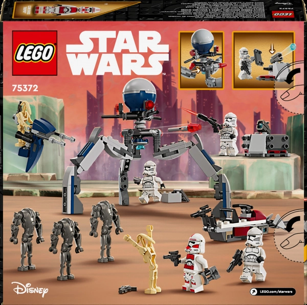LEGO Star Wars - Bitevní balíček klonového vojáka a bitevního droida