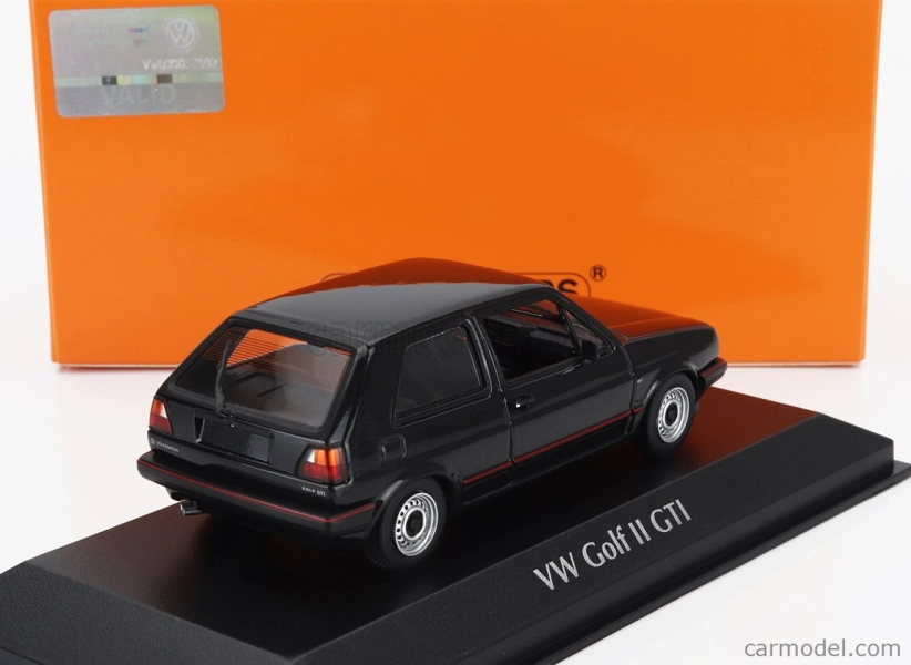 Minichamps Volkswagen Golf Ii Gti 1985 1:43 čierna