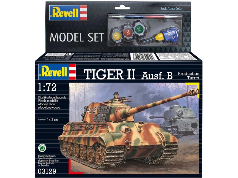 Revell Tiger II Ausf. B (1:72) (súprava)