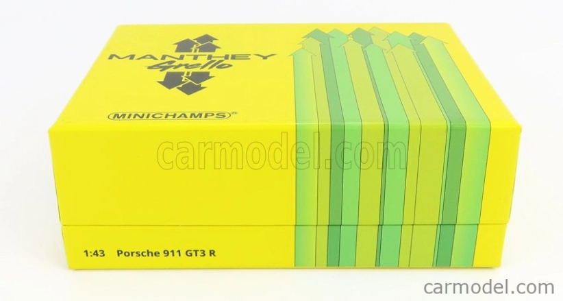 Minichamps Porsche 911 991-2 Gt3 R Team Manthey Racing N 911 1:43, žlutá