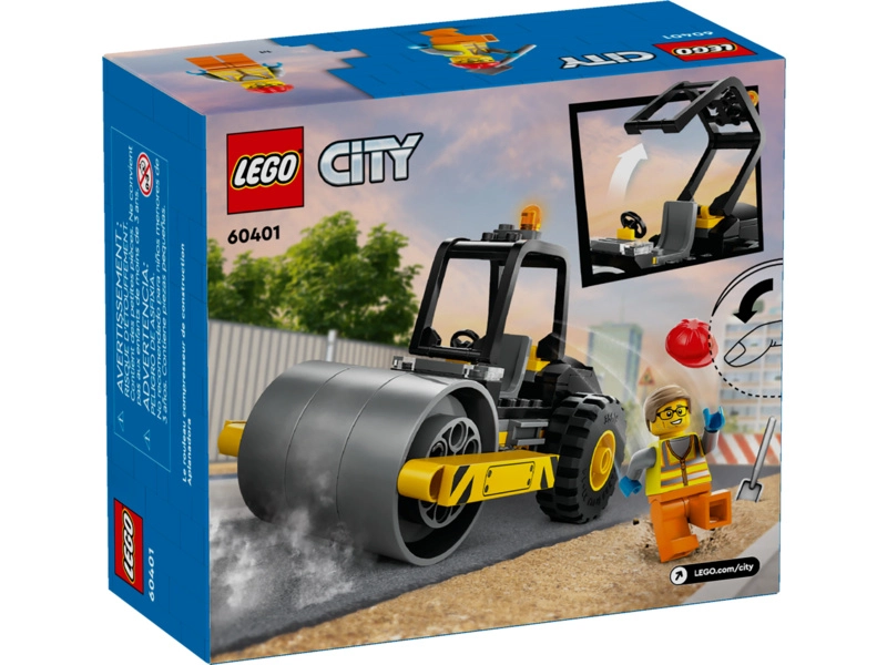 LEGO City - Stavanie parného valca