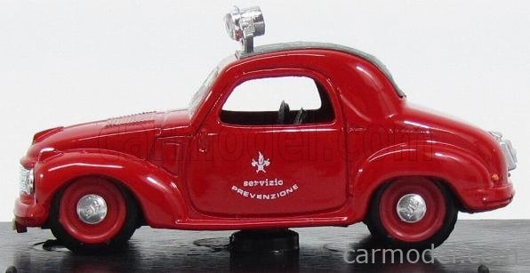 Brumm Fiat 500c Topolino Vigili Del Fuoco 1936 1:43 Red