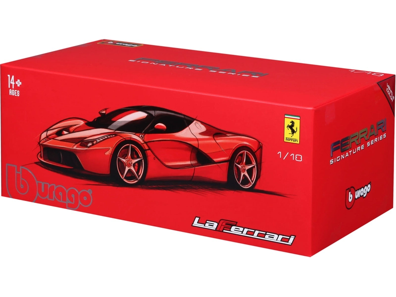 Bburago Signature Ferrari LaFerrari 1:18 červená
