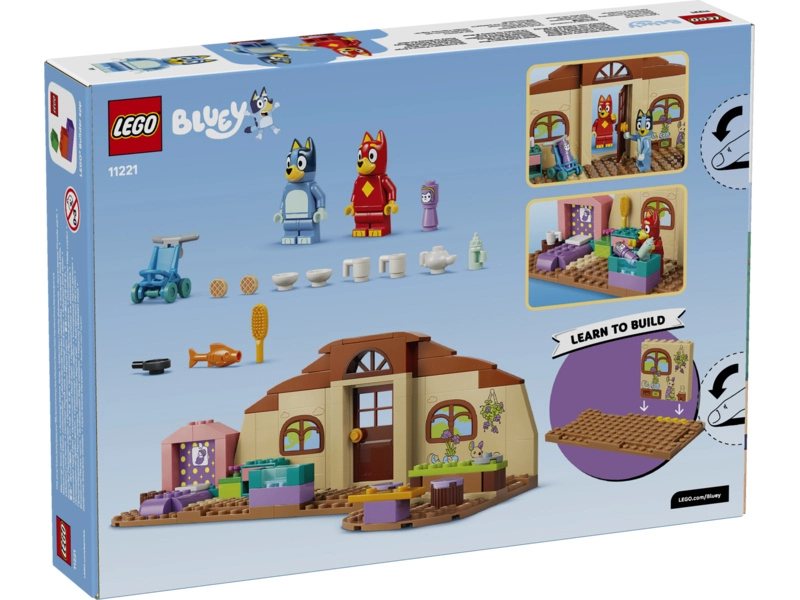 LEGO Bluey - Rusty, Bluey a škola