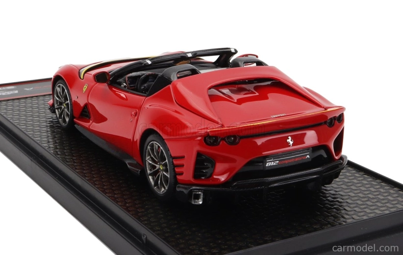 Bbr-models Ferrari 812 Competizione A Spider 2022 1:43 Rosso Corsa 322 - červená
