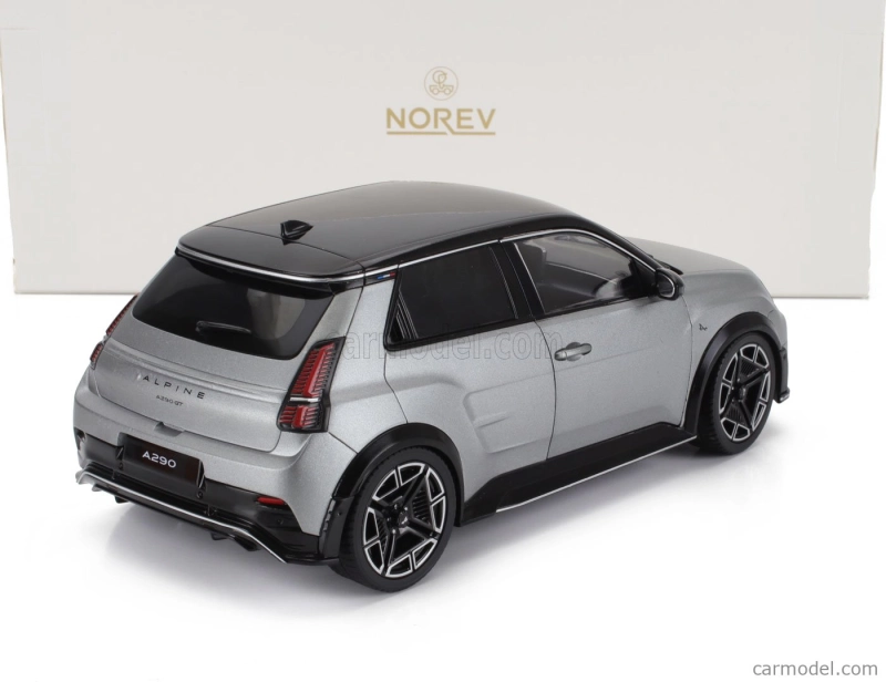 Norev Alpine Alpine A290 Gt 2025 1:18 Tornade Grey Black Met