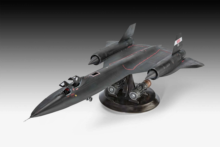 Plastic ModelKit lietadlo 03751 - Lockheed SR-71B Blackbird (1:48)