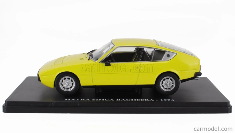 Edicola Matra simca Bagheera 1974 - Con Vetrina - S vitrínou 1:24 Yellow