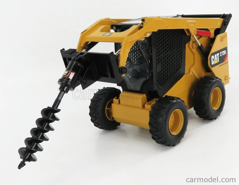 Dm-models Caterpillar Cat272d Ruspa Gommata - Skid Steer Loader 1:16 Žlutá Černá