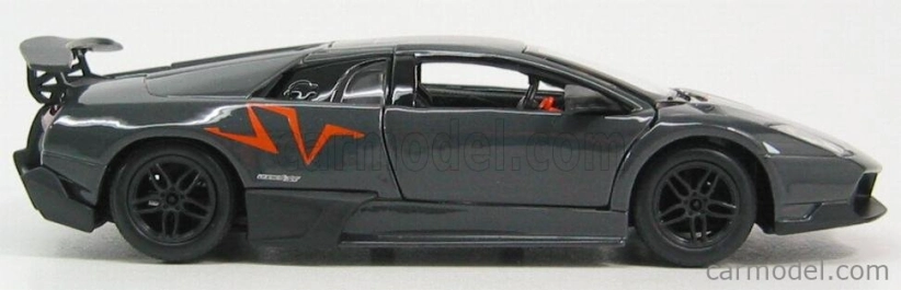 Bburago Lamborghini Murciélago LP 670-4 SV 1:24 China LE sivá metalíza