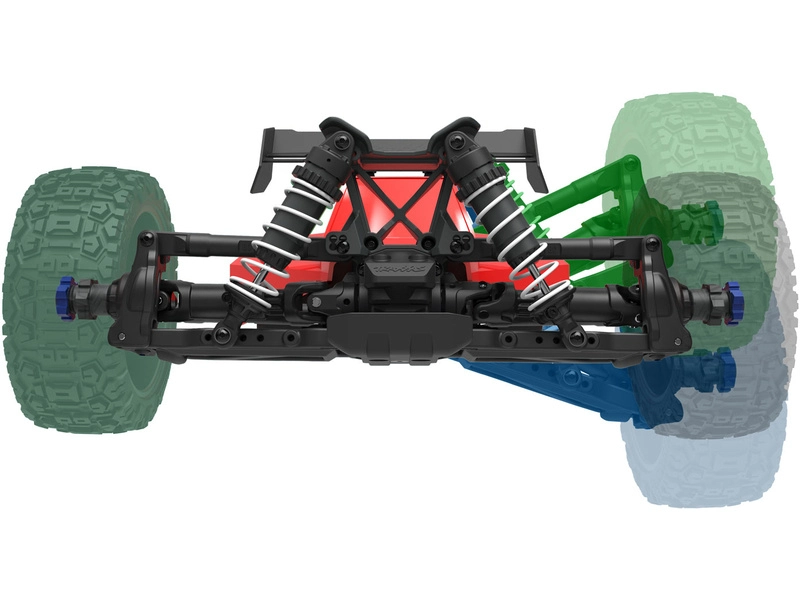 RC auto Traxxas Jato 1:8 4WD BL-2S RTR, černá