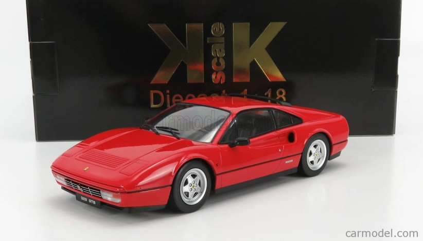 Kk-scale Ferrari 328 Gtb 1985 1:18 Red