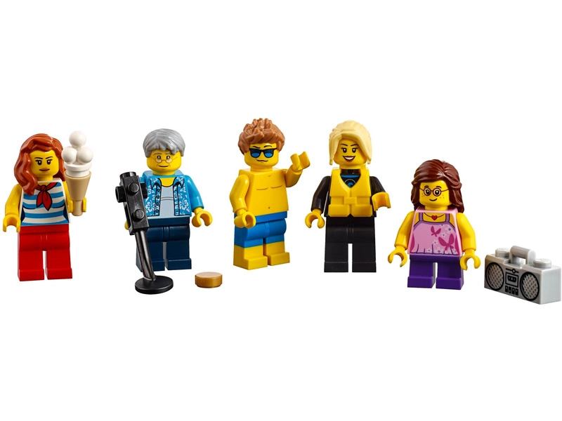 LEGO City – Súprava postav – Zábava na pláži