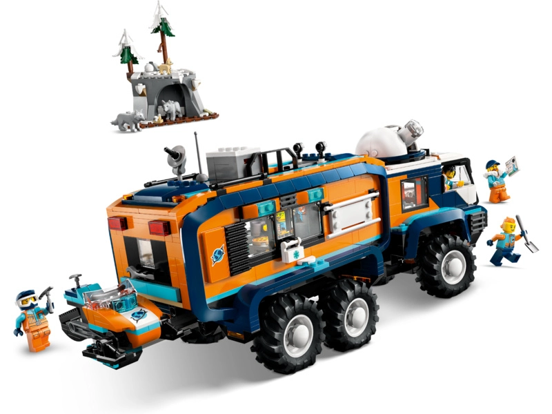 LEGO City - Nákladné auto a laboratórium arktických bádateľov