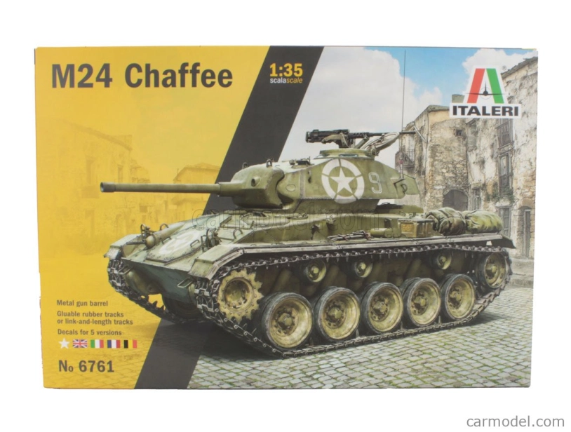 Italeri Kampfpanzer M24 Chaffee Vojenský tank 1:35 /