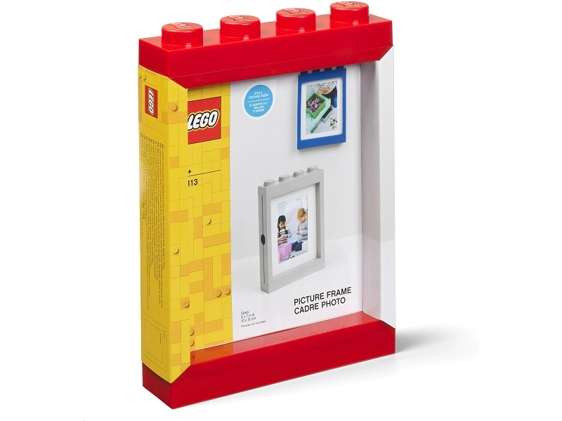 LEGO fotorámček červený