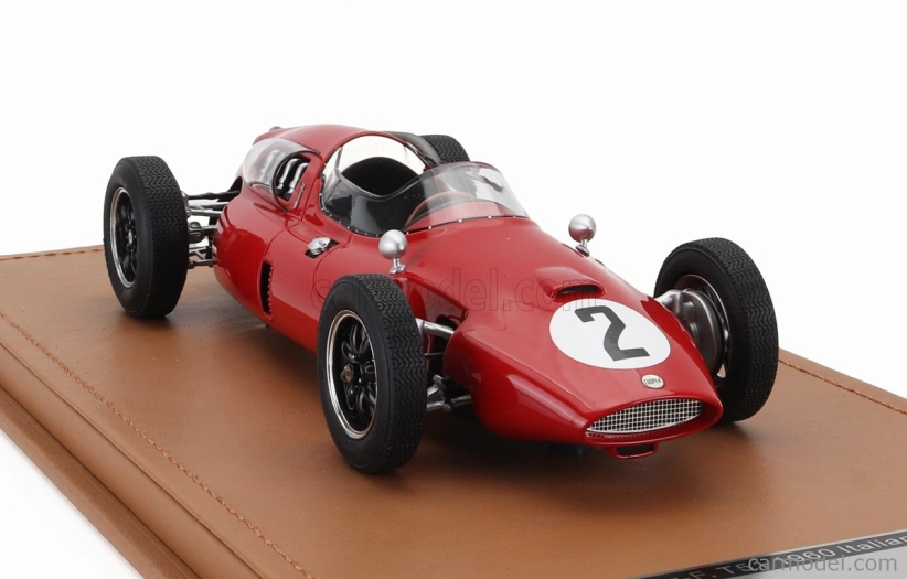 Tecnomodel Cooper F1 T51 N 2 Italy Gp 1960 Giulio Cabianca 1:18 Red