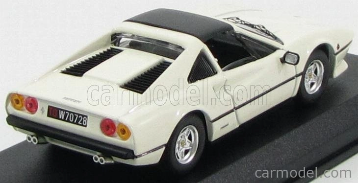 Najlepší model Ferrari 308 Gts Black Roof 1978 1:43 White