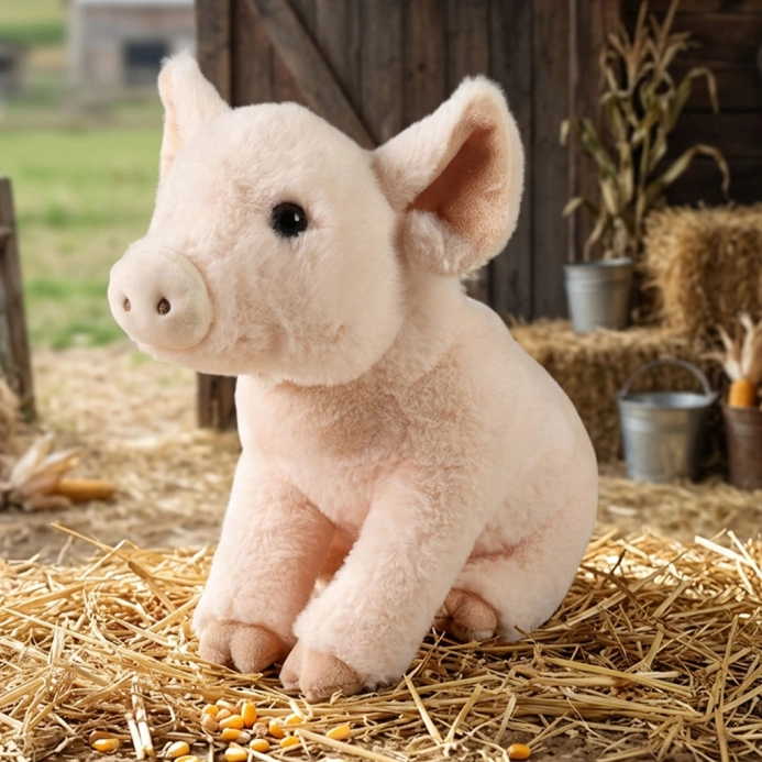 Rappa Plyšové prasa 28 cm ECO-FRIENDLY PLUSH WORLD
