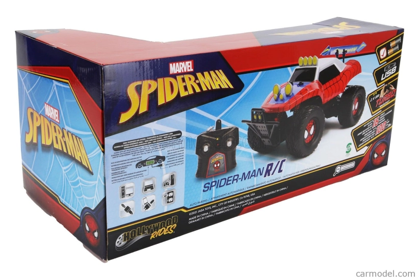 Jada Mayers Manx Buggy Spiderman Marvel 1964 1:14 Modrá červená