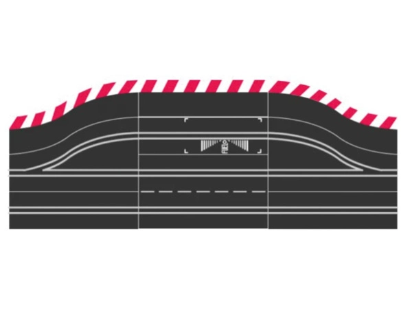30374 PIT Lane s krajnicemi pro DIGITAL 132/D124