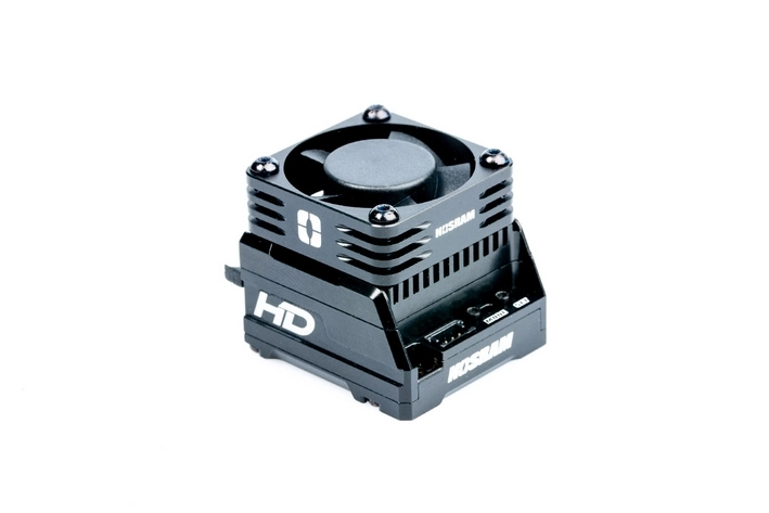 NOSRAM Hliníkový HighRev. ventilátor pre regulátory 30x30x10mm - 1S/2S - ESC konektor