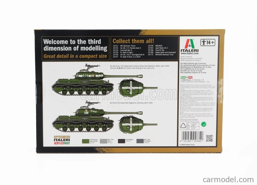 Talianeri Tank Js-2 Josif Stalin Vojenský 1945 1:56 /