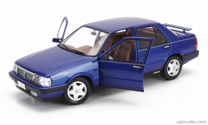 Mitica-diecast Lancia Thema 8.32 Ferrari 1s 1986 - s otvoreným zadným krídlom 1:18 Blue Met
