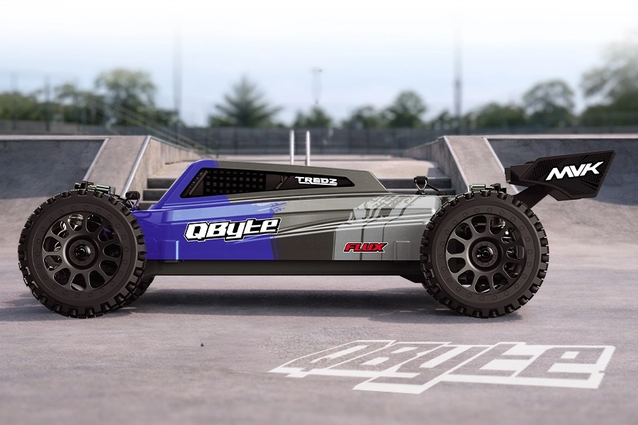 Buggy QByte XB Flux 1/12 – modrá