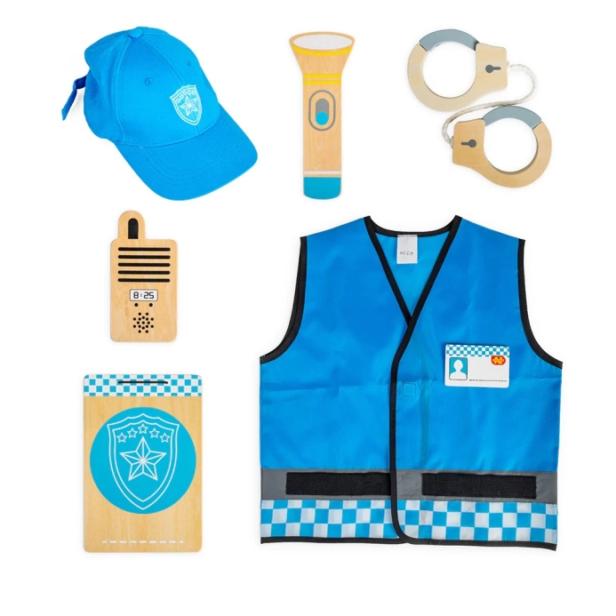 Bigjigs Toys Kostým policista - poškozený obal