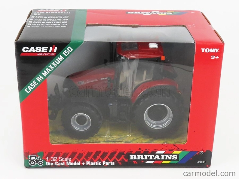 Britains Case-ih Maxxum 150 Multicontroller Closed - Tractor 2019 1:32 Red