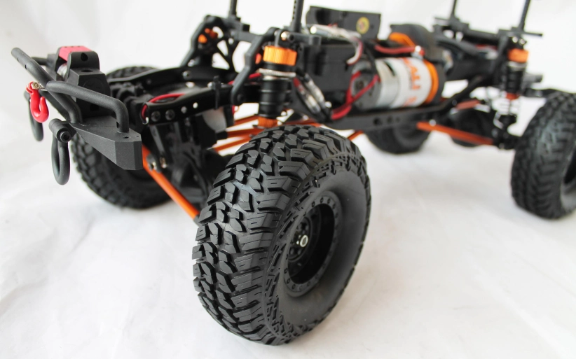 RC auto DF-4S Crawler 2021 JYM Edition, žlutá