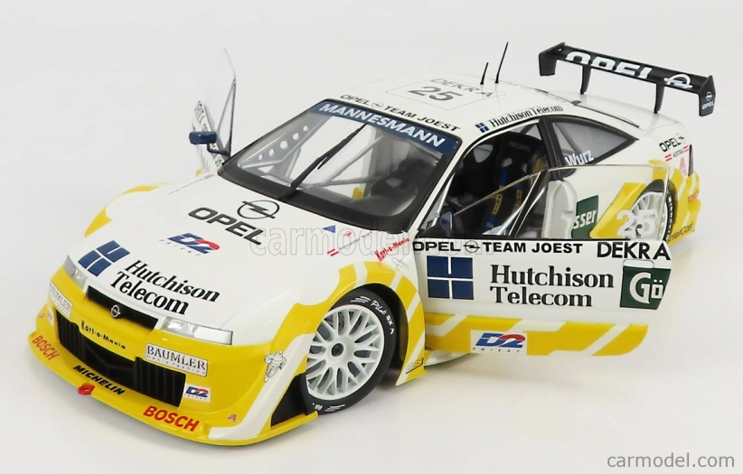 Werk83 Opel Calibra V6 4x4 Opel Team Joest N 25 Itc 1996 Alexander Wurz 1:18 bielo žltá