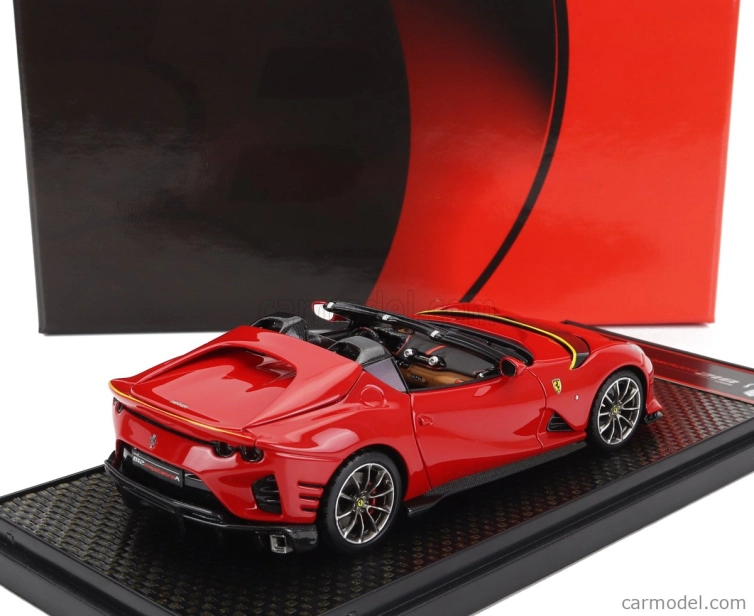 Bbr-models Ferrari 812 Competizione A Spider 2022 1:43 Rosso Corsa 322 - červená