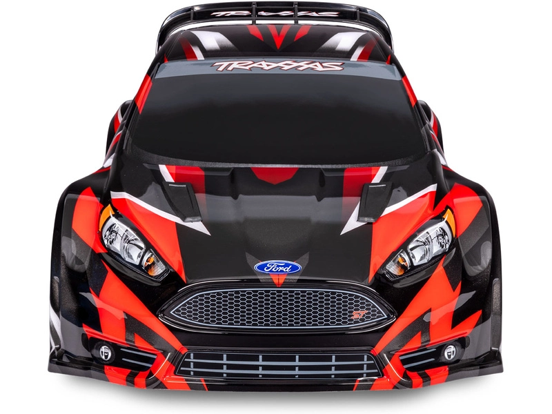 RC auto Traxxas Ford Fiesta 1:10 2BL 4WD RTR, modrá