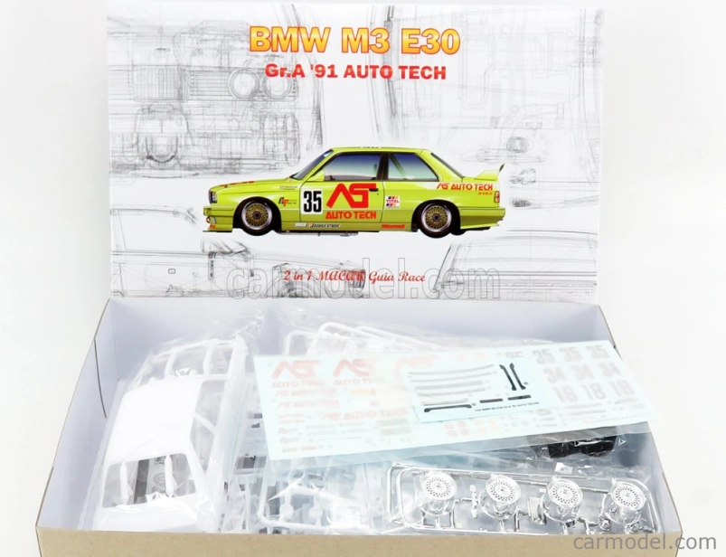 Nunu BMW radu 3 M3 Evo N 18 Macau Guia Race 1991 R.ratzenberger - N 35 Macau Guia Race 1991 T.danielsson 1:24 /
