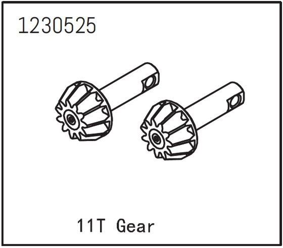 Differential Gear 11T (2)