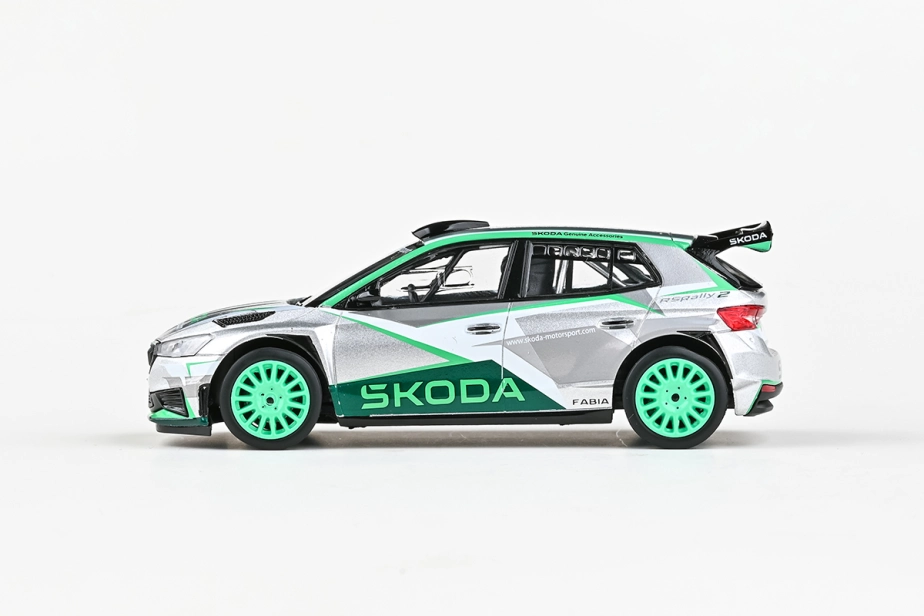 Abrex Škoda Fabia IV RS Rally2 (2022) 1:43 - Škoda Motorsport Design 2023