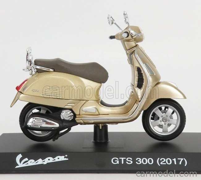 Edicola Piaggio Vespa Gts 300 2017 1:18 Gold Met